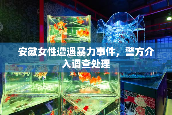 安徽女性遭遇暴力事件，警方介入调查处理