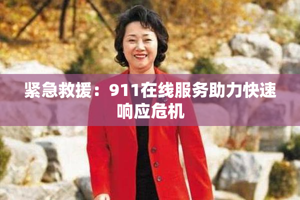 紧急救援：911在线服务助力快速响应危机
