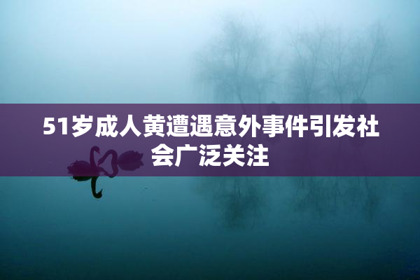 51岁成人黄遭遇意外事件引发社会广泛关注
