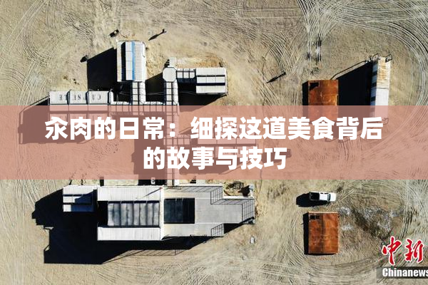 汆肉的日常：细探这道美食背后的故事与技巧