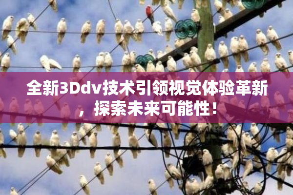 全新3Ddv技术引领视觉体验革新，探索未来可能性！