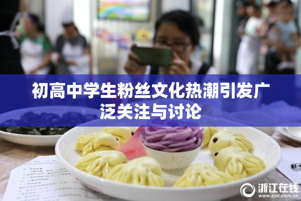 初高中学生粉丝文化热潮引发广泛关注与讨论
