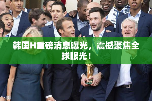 韩国H重磅消息曝光，震撼聚焦全球眼光！