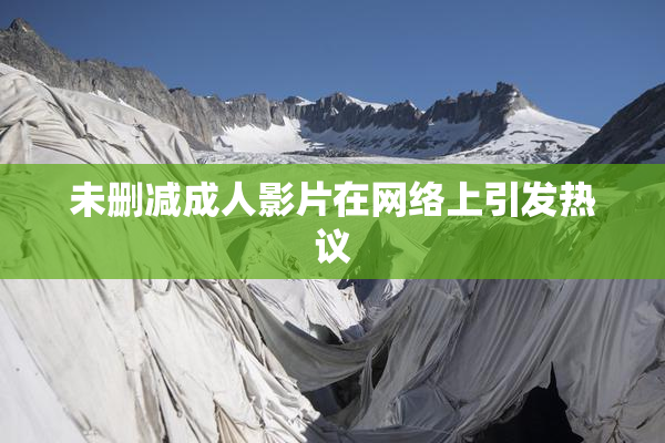 未删减成人影片在网络上引发热议