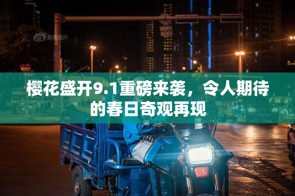 樱花盛开9.1重磅来袭，令人期待的春日奇观再现