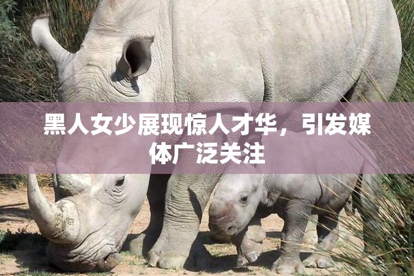 黑人女少展现惊人才华，引发媒体广泛关注