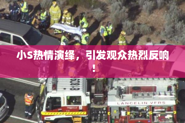 小S热情演绎，引发观众热烈反响！