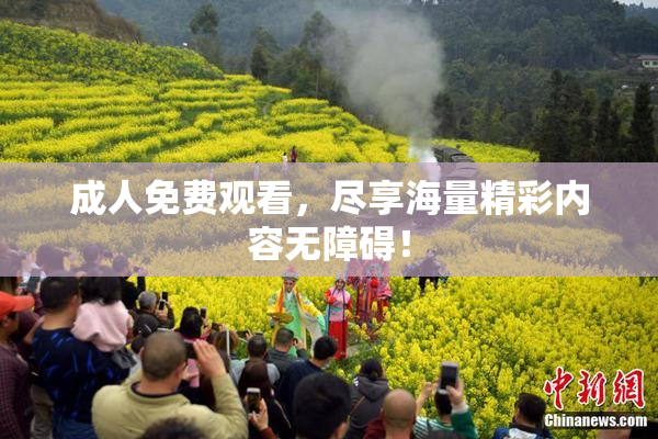 成人免费观看，尽享海量精彩内容无障碍！