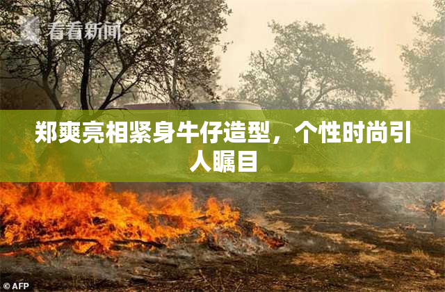 郑爽亮相紧身牛仔造型，个性时尚引人瞩目