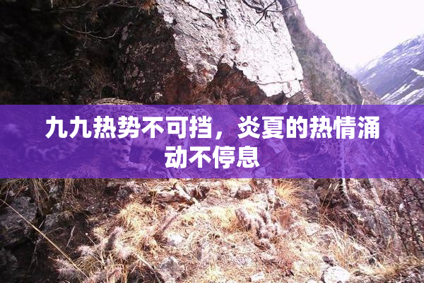 九九热势不可挡，炎夏的热情涌动不停息