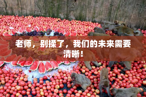 老师，别揉了，我们的未来需要清晰！