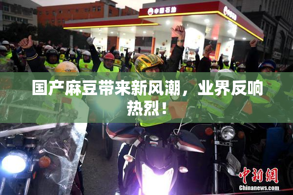 国产麻豆带来新风潮，业界反响热烈！