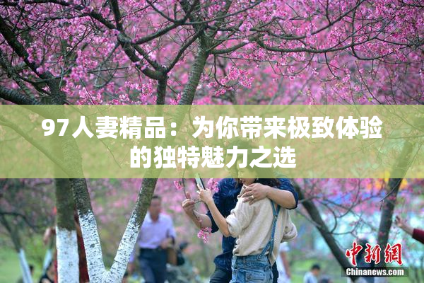 97人妻精品：为你带来极致体验的独特魅力之选