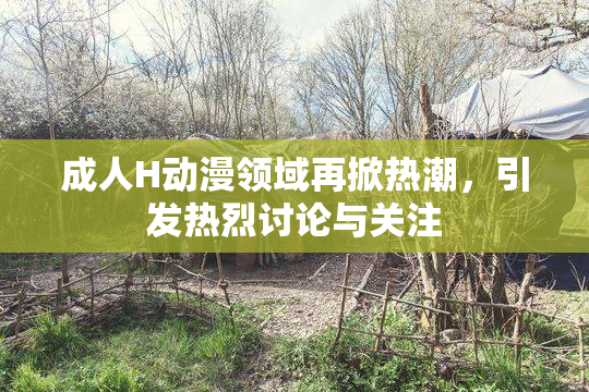 成人H动漫领域再掀热潮，引发热烈讨论与关注