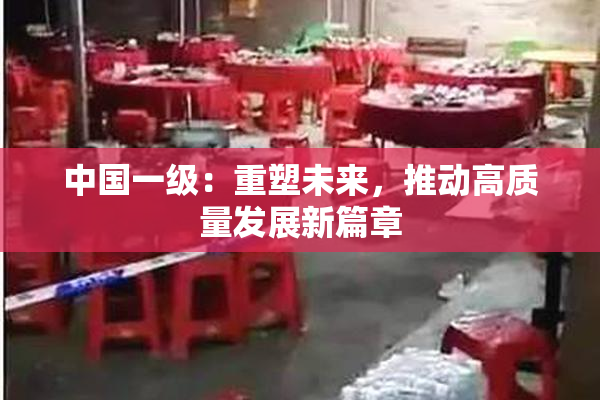 中国一级：重塑未来，推动高质量发展新篇章