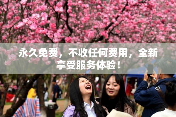 永久免费，不收任何费用，全新享受服务体验！
