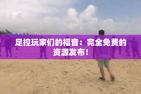 足控玩家们的福音：完全免费的资源发布！