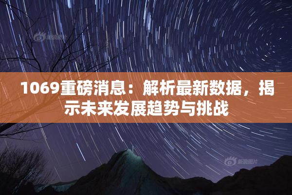 1069重磅消息：解析最新数据，揭示未来发展趋势与挑战