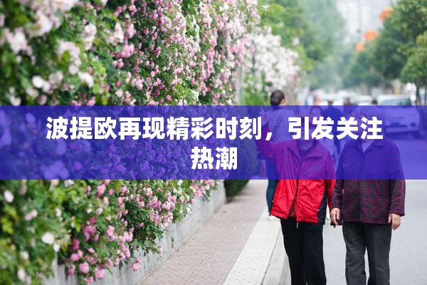 波提欧再现精彩时刻，引发关注热潮