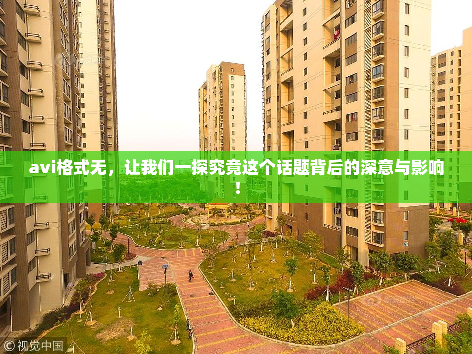 avi格式无，让我们一探究竟这个话题背后的深意与影响！