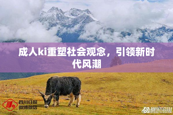 成人ki重塑社会观念，引领新时代风潮