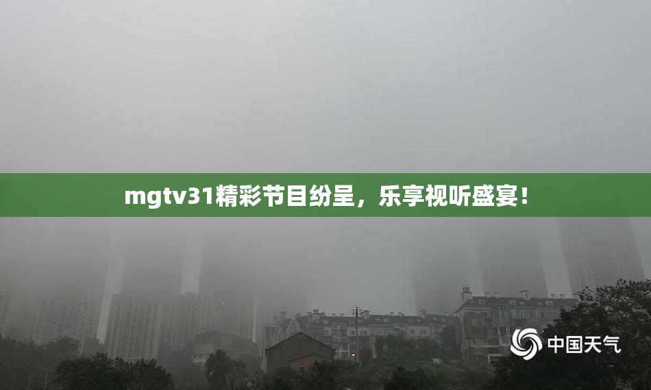 mgtv31精彩节目纷呈，乐享视听盛宴！