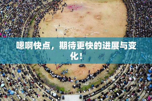 嗯啊快点，期待更快的进展与变化！