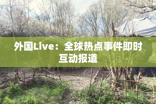 外国Live：全球热点事件即时互动报道