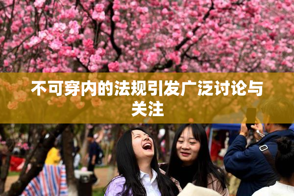 不可穿内的法规引发广泛讨论与关注