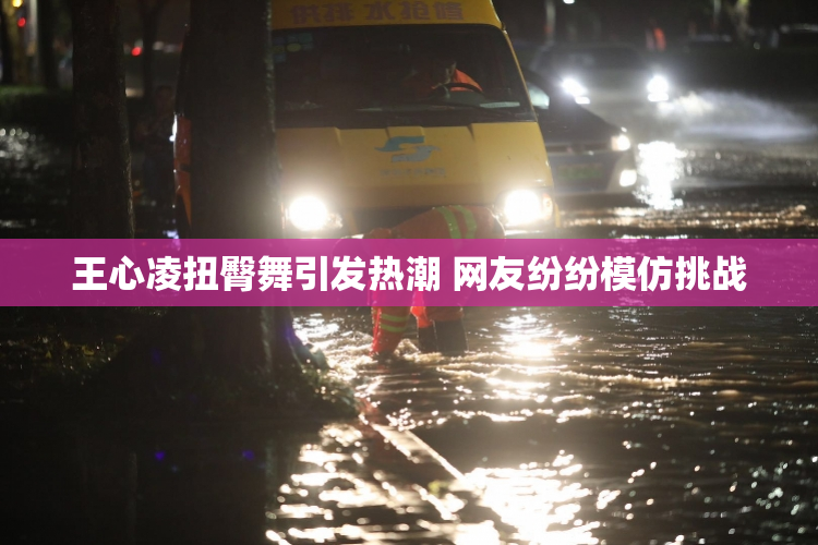 王心凌扭臀舞引发热潮 网友纷纷模仿挑战