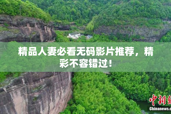 精品人妻必看无码影片推荐，精彩不容错过！