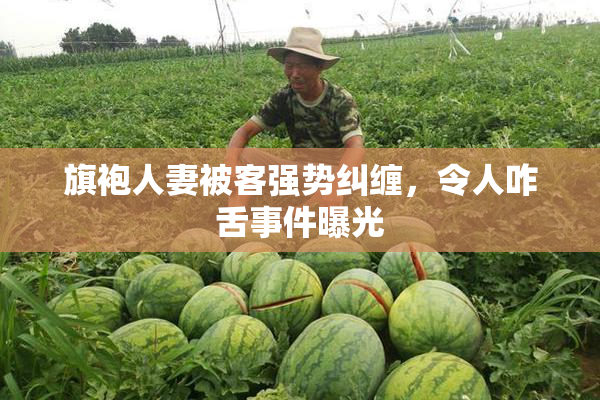 旗袍人妻被客强势纠缠，令人咋舌事件曝光