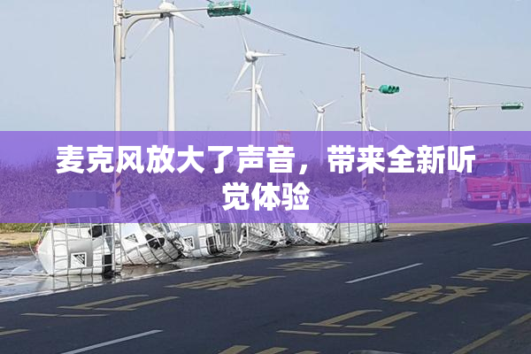 麦克风放大了声音，带来全新听觉体验
