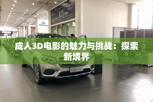 成人3D电影的魅力与挑战：探索新境界