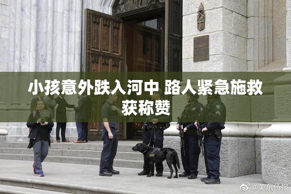小孩意外跌入河中 路人紧急施救获称赞