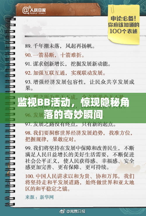 监视BB活动，惊现隐秘角落的奇妙瞬间