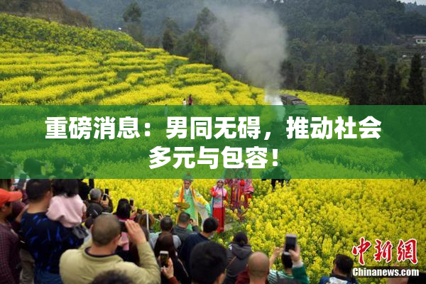 重磅消息：男同无碍，推动社会多元与包容！