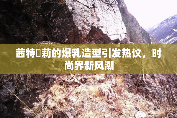 茜特菈莉的爆乳造型引发热议，时尚界新风潮