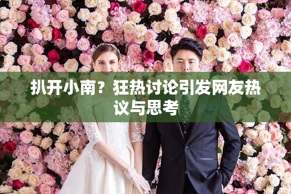 扒开小南？狂热讨论引发网友热议与思考