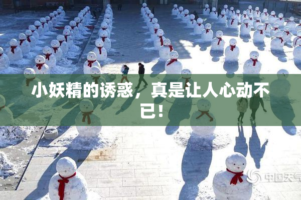 小妖精的诱惑，真是让人心动不已！