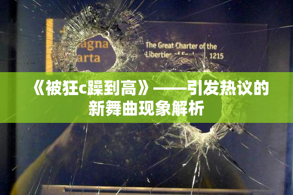 《被狂c躁到高》——引发热议的新舞曲现象解析
