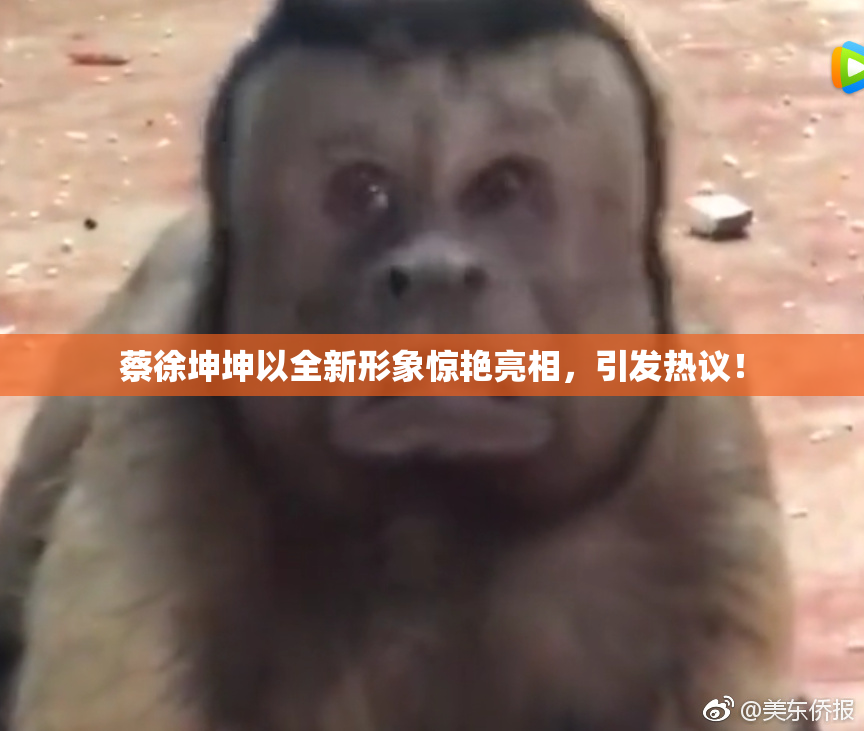蔡徐坤坤以全新形象惊艳亮相，引发热议！