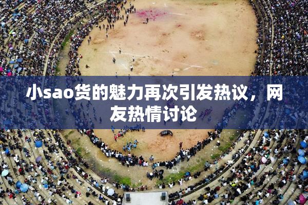 小sao货的魅力再次引发热议，网友热情讨论