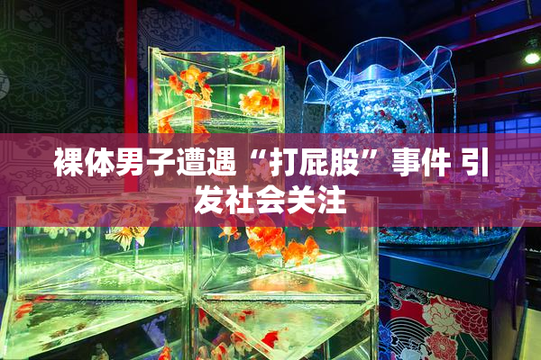 裸体男子遭遇“打屁股”事件 引发社会关注