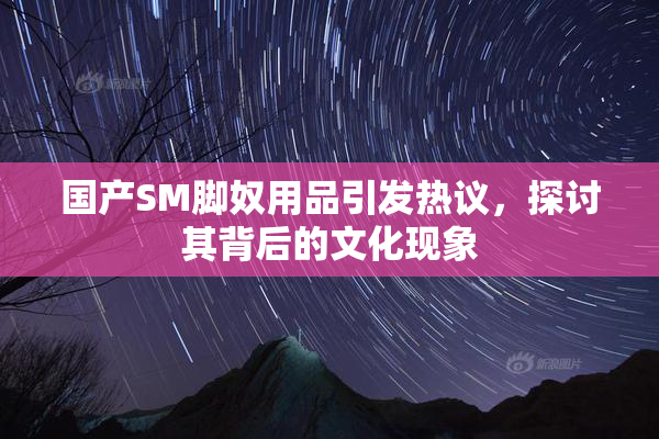 国产SM脚奴用品引发热议，探讨其背后的文化现象