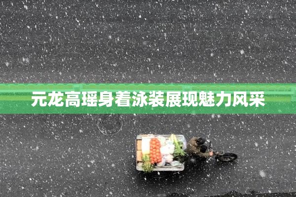 元龙高瑶身着泳装展现魅力风采