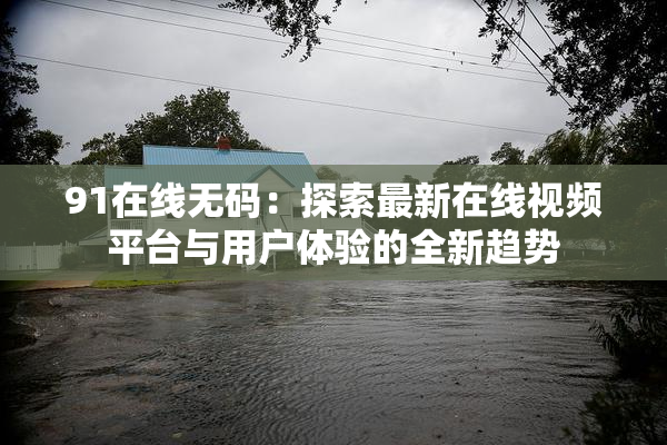 91在线无码：探索最新在线视频平台与用户体验的全新趋势