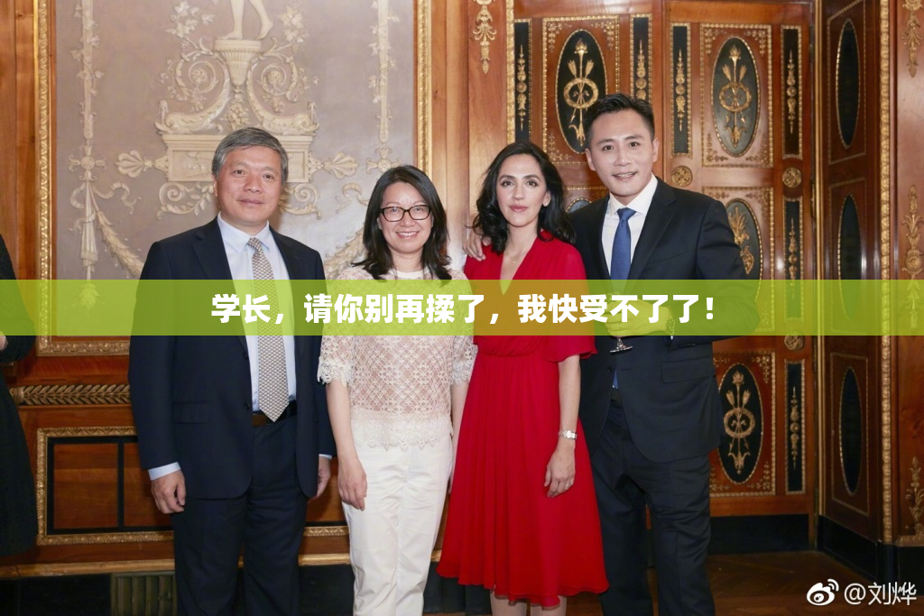 学长，请你别再揉了，我快受不了了！
