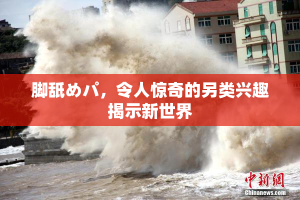 脚舐めパ，令人惊奇的另类兴趣揭示新世界