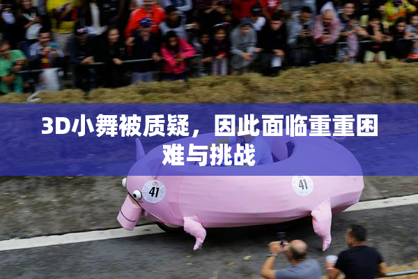 3D小舞被质疑，因此面临重重困难与挑战